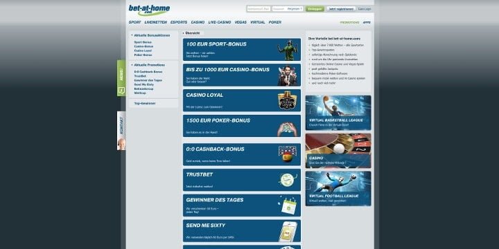 bet-at-home Aktionen