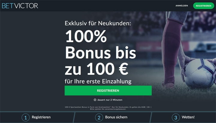 Betvictor Bonus
