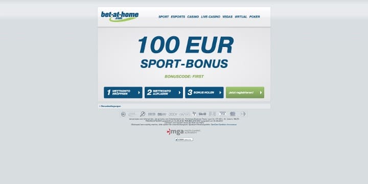 Bet at Home Bonus