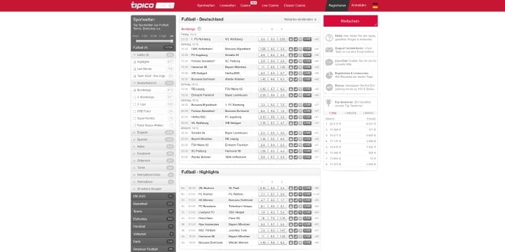 Tipico Bundesliga Wetten