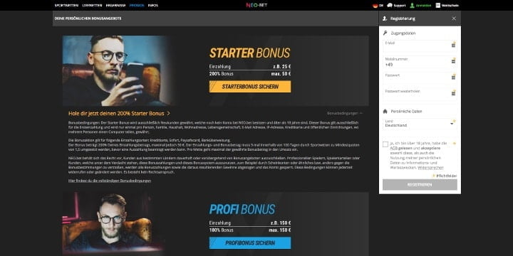 NEO.bet Bonus
