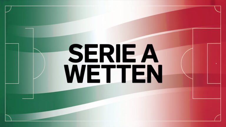 Serie A Wetten: Strategien, Tipps und Wettmärkte.